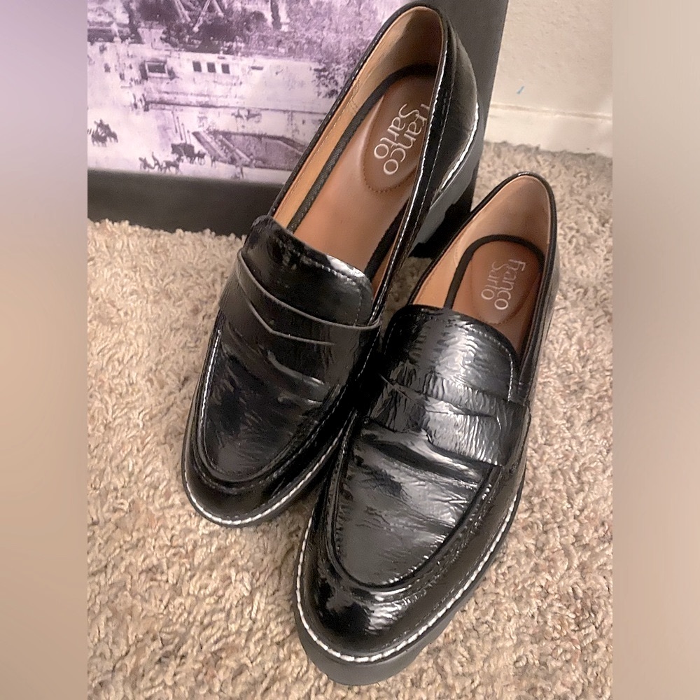 🌟NWOT Franco Sarto Balin Lug Sole Loafers - Picture 2 of 4